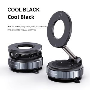 Piple | Vacuum Suction Magnetic Car Phone Holder Portable Desk Foldable Wall Bath Kitchen MagSafe Mount