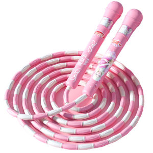 Adjustable Bamboo Node Childrens Jump Rope No Knot Kindergarten Primary School Students Special 6 Year Old Girl Kids Hoping God