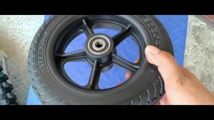 200x50 Solid Tire Wheel for Kugoo S1 S2 S3 Electric Scooter Balance Bike 8x2 Plastic Wheel Hub with 10mm Bearing Explosion-proof