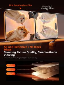 Divi | Bezel-Free Tempered Glass Screen Protector AR Anti-Reflective