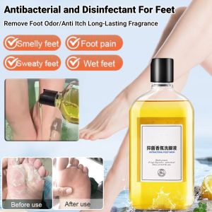 99% Antibacterial Fragrance Foot Lotion Remove Foot Odor Foot Wash Deodorant Anti Itch Foot Washing Solution 香氛洗脚液抑菌除臭