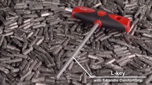 Wiha ComfortGrip T-Handle Allen Wrench with side drive 6-pc Set