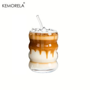 1/2PCS Caterpillar Cups with Straws Suitable for Iced Coffee Juice Milk Four Seasons Drinking Water Cup Cute Of Wave Cups