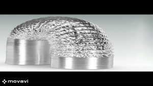 Aluminum Flexible Duct - 6 Meter