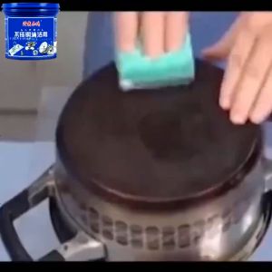 Pembersih Penghilang Kerak Lemak Karat Panci Wajan Stainless Gosong Alat Makan Dapur Barrity