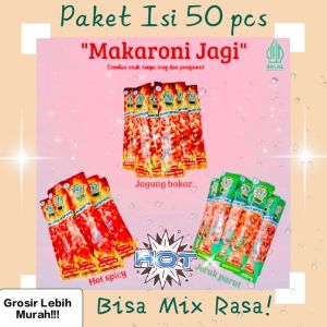 Paket Hemat Macaroni/Makaroni Jagi Non Msg Viral Tiktok Paket 1(isi 50 pcs)