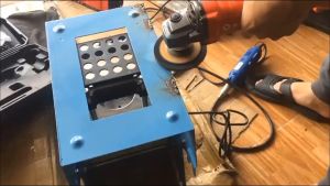 Máy mài máy cắt dùng pin không chổi than Ken - 2 Pin Sạc 10 Cell 4.0Ah - Bảo Hành 6 Tháng