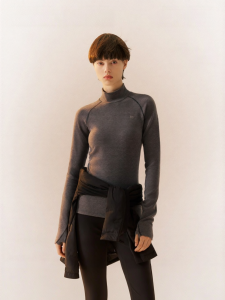 Bananain |Womens Fleece-lined Thermal Underwear Top