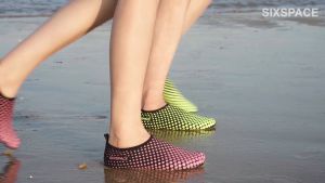 Sepatu Pantai Olahraga Air Pria Wanita Water Shoes Sepatu Yoga Sepatu Renang Sepatu Rafting Sepatu Snorkling Sepatu Berenang Sepatu Selam Aqua Shoes