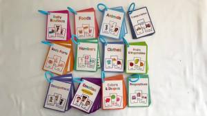 YTYIN | Montessori Kids Learning English Words Cards Kindergarten Teacher Early Education Teaching Aids Vocabulary Classroom Supplies