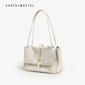 Stylish Commuter Womens Bag Versatile Underarm Crossbody PU Leather Casual Shape Soft Closure Pattern Solid Size Medium