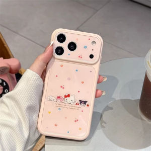 Sanrio | Sanrio Hello Kitty KUROMI Fashion Cartoon Y2K Cute Mobile Phone Case For IPhone 17 16 15 14 Pro Max Drop Protection Cover Funda