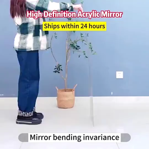 Hd Acrylic Mirror Paste Wall Mirror Full Body Mirror Explosion-Proof Soft Mirror Self-Adhesive