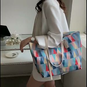Bag Korean Fashion Fresh Simple Large Capacity Bag Shoulder Handbag