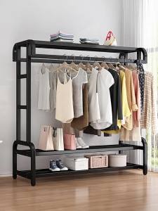 Laundry Rack Ceiling Clothes Hanging Rack Clothes Drying Rack Foldable Clothes Drying Rack Laundry Household Coat Rack Simple Storage 晾衣架 晒衣架