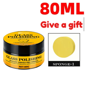Quick-Drying Bathroom Glass Polishing Powder Oil Film Remover Multi-Surface Streak-Free Shine for Shower Doors