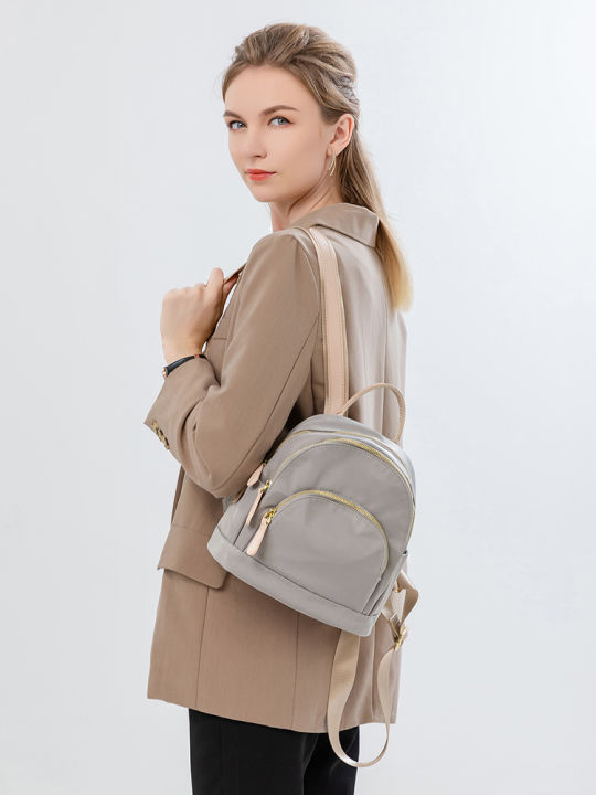 Mini Canvas Rucksack Small Cloth Backpack Purse Small Travel Bag