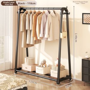 LIANGREN | Bedroom Floor Standing Indoor Clothes Hanger