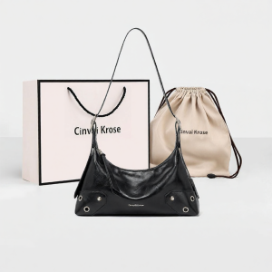 CinvaiKrose | Trendy Cool Womens Shoulder Crossbody Bag Motorcycle Style Design
