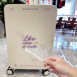 Custom Luggage Stickers Water-resistant Easy-remove Marking Label