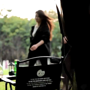 Trendwave Kermit Chair Outdoor Chair Camping Chair Picnic Foldable Healing Lightweight Portable Outdoor Picnic Folding Chair