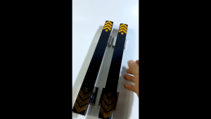 gagang tarikan pegangan handle pintu rumah minimalis pilihan panjang 33cm 45cm dan 60cm bahan stainless model hitam lis2 gold untuk pintu depan dan kamar set body kunci