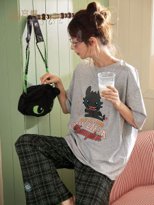 GONGDIE | Cool Feeling Cotton Sleepwear Shorts and Pants