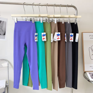 High-Waist Fitness Pants Yoga Tight-Fit Bottoming Butt-Lifting Shark Skin Sensation Quick-Dry Moisture-Wicking Sports Pants