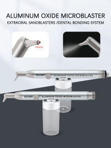 Dental Air Polisher with water spray aluminum Oxide Air Abrasion master Sandblaster Device Air Flow Teeth Whitening Dental Instrument