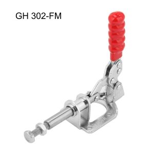 Toggle Clamp GH-302-FM 330.69lbs Holding Capacity Quick Release Push Pull Clamp for Woodworking Jigs Fixtures Horizontal Clamp