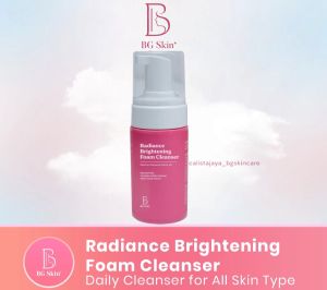RADIANCE BRIGHTENING FOAM CLEANSER BG SKIN ( FACIAL WASH TERBARU DARI BG SKIN )