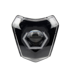Đèn Pha LED RGB Angel Eyes Điều Khiển Bằng Ứng Dụng Cho Xe Máy KTM EXC XC SX SXF EXC F 125-500 Phụ Kiện Motocross