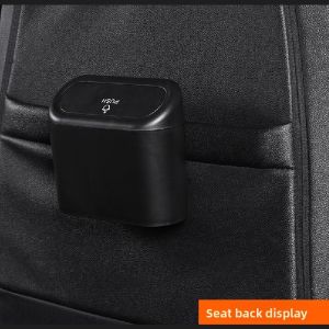 For Toyota Tacoma Camry XV70 CH-R 2015~2023 Car Trash Bin Multipurpose Organizer Bag Portable Hanging Mini Trash Can Accessories