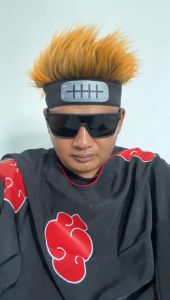 Wig cosplay naruto blonde pirang | Rambut Palsu Topi Wig Pria Cosplay Anime Naruto Bahan PREMIUM