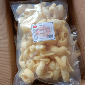 Commercial ChaoShan Fried Pork Skin 1 Pound New Goods Cold Salad Hot Pot Dried Pig Skin Guangdong New Stock Snack Food