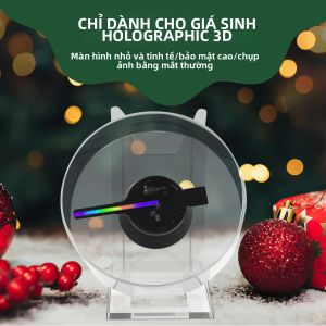 Quạt Máy Chiếu Hình Ba Chiều 3D Có Điều Khiển Từ Xa Vỏ Trong Suốt Đèn Quảng Cáo Để Bàn Với Phát Lại Âm Thanh Để Sử Dụng Tại Nhà Và Doanh Nghiệp