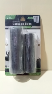 Heavy Duty GARBAGE TRUSH BAGS / 2 Bags in 1 Pack 11LBS. 5kg / 50 cm x 60 x 30 pcs / 45 cm x 55 cm x 20 pcs