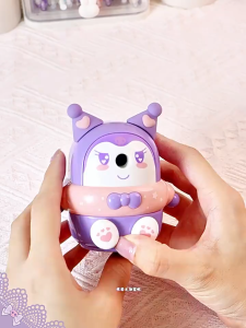 Sanrio Kuromi Sharpener Hand Crank Cute Mechanical Pencil Sharpener Automatically Enters Lead
