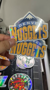 DENVER NUGGETS LOGO PREMIUM STICKER LOGO BUY 1 TAKE 1 STICKER (waterproof scratch proof)