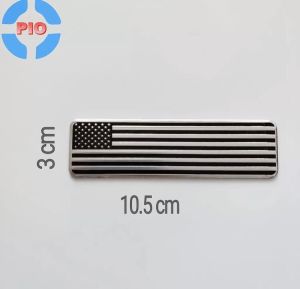 Tem Nhôm Cờ Mỹ Chịu Nhiệt Trang Trí Xe Máy Nón Bảo Hiểm Chống Thấm Nước