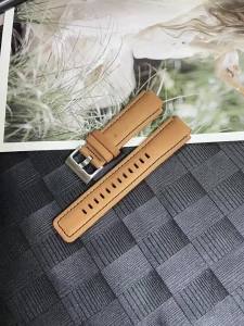 Dây Đeo Bằng Da Bò Mờ Cho Timex Tidal Compass T2N721/T2N720 TW2T76500 Khóa Pin Lồi Dây Đeo Đồng Hồ Giao Diện Bằng Da Thật