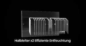 Máy hút ẩm bán dẫn thông minh Dehumidifier (hàng Amazon Mỹ ) dùng phòng diện tích 25m2