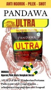 PANDAWA ULTRA jamu ayam - obat ngorokpileksnot pada ayam