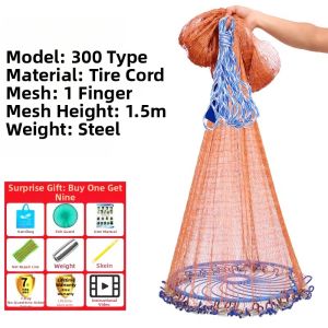 Easy Throwing Fishing Net