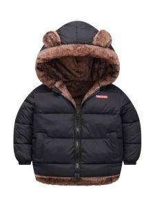 off-Season Big Sale Childrens Cotton Clothes Baby Fleece-lined Both Sides Wearable Cotton Clothes Boy Girls Padded Jacket Child Thickened Outwear Winter