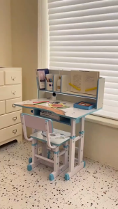 Study Table Ergonomic Kids Study Table Height Adjustable Table Student Study Desk Kids Table And Chair Set