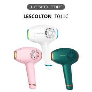 IPL Hair Remover Ice Cool Permanent Hair Removal System Lescolton® 350000 Flashes Intense Pulsating Light Epilator on Body Bikini and Underarms