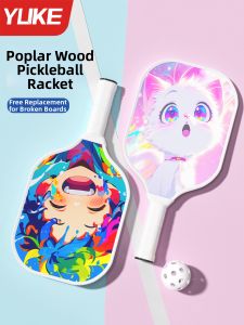 YUKE | Child Training Fiberglass Pickleball Rackets Set