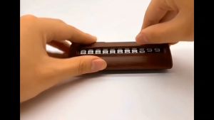 Bảng số điện thoại để taplo xe hơi