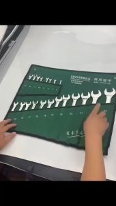 JECHA 20PCS Combination Spanner Set TUOSEN 6-32mm Combination Wrench Spanner Car Repair Box Set Tools Set Wrench Set